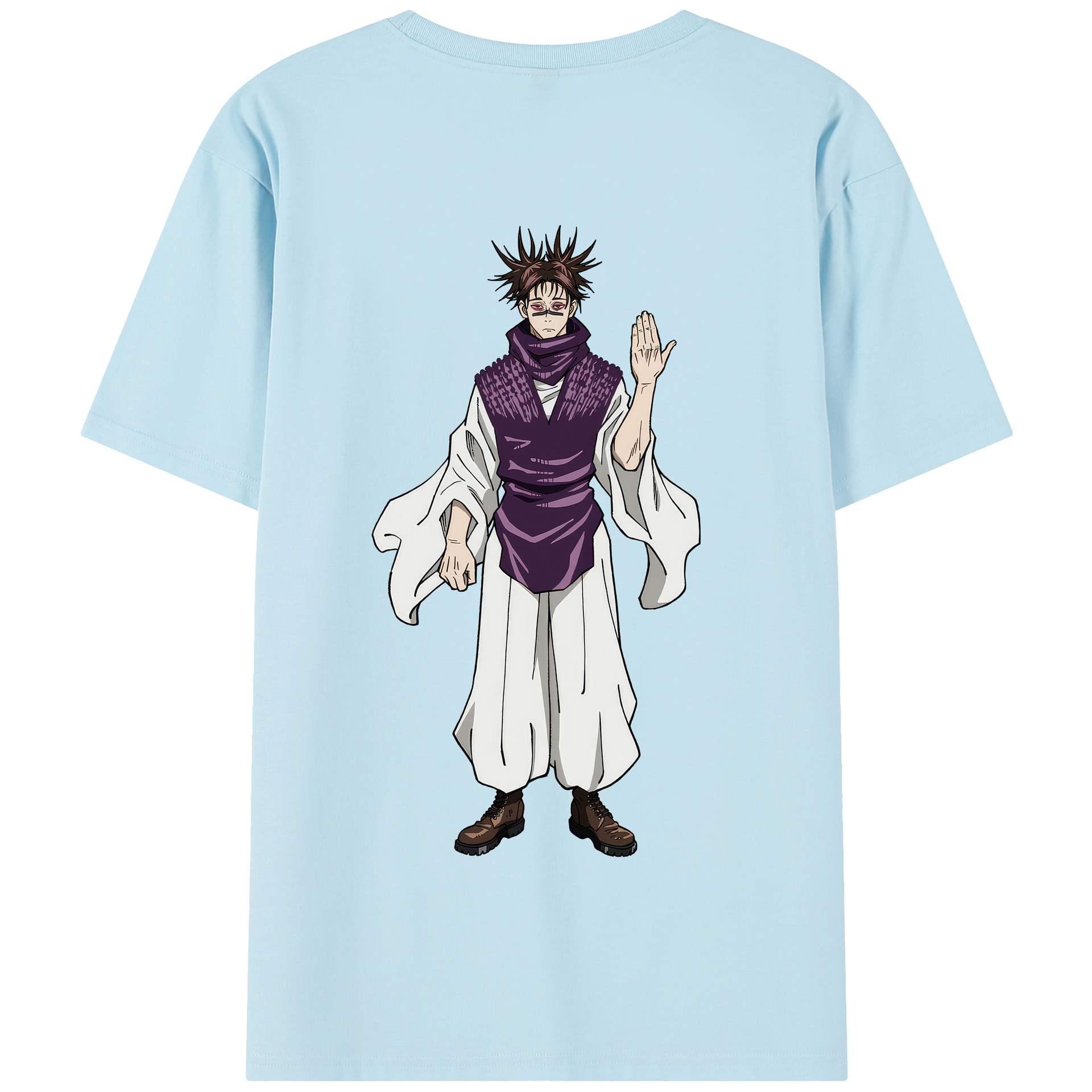 （画像用） 呪術廻戦 Jujutsu Kaisen 綿100％半袖Tシャツ（背面プリント）